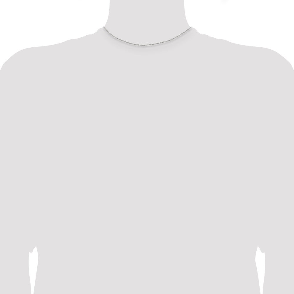 Sterling Silver 1.1mm Rolo Chain