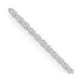 Sterling Silver 1.3mm Loose Rope Chain w/ ext.