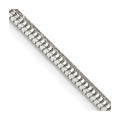 Sterling Silver 2.5mm Diamond-cut Snake Chain