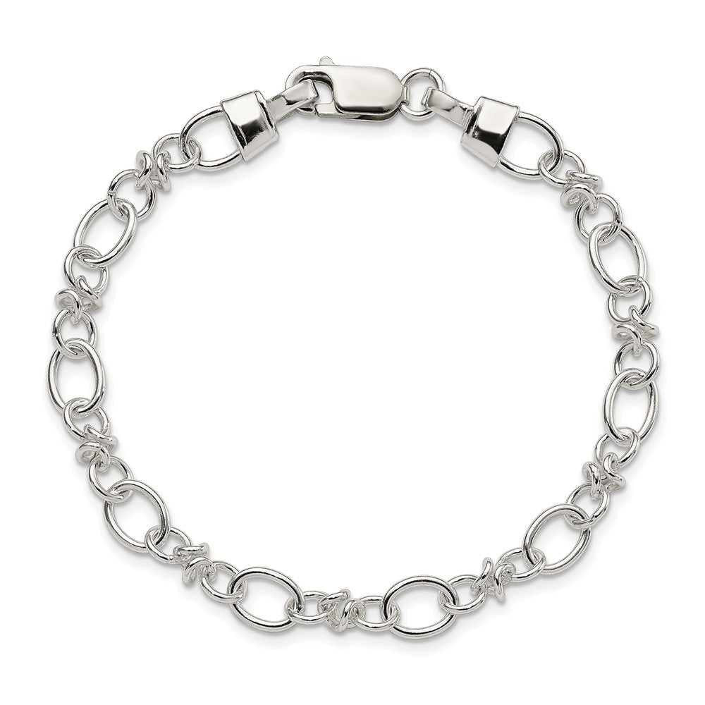 Sterling Silver Fancy Bracelet