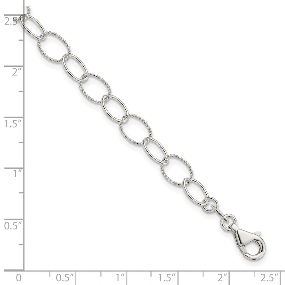 Sterling Silver Fancy Bracelet