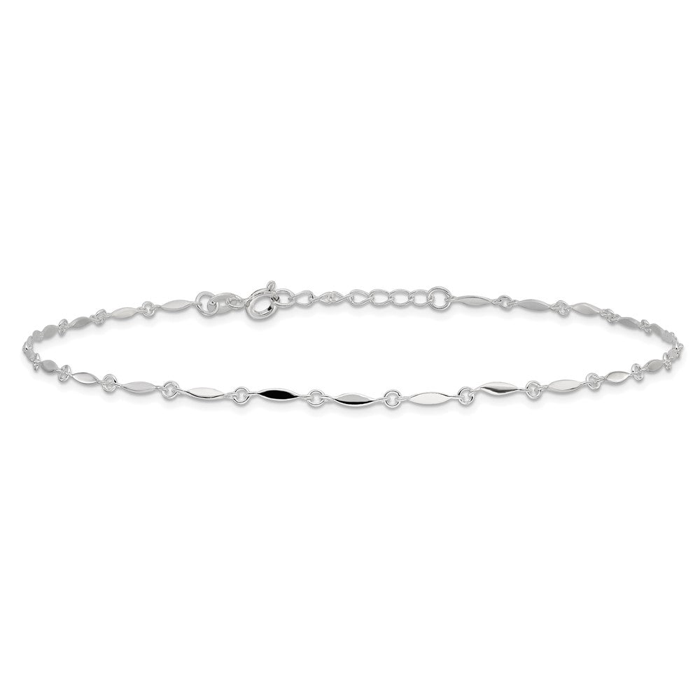 Sterling Silver Plus ext. Anklet