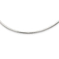 Sterling Silver 3mm Cubetto Necklace