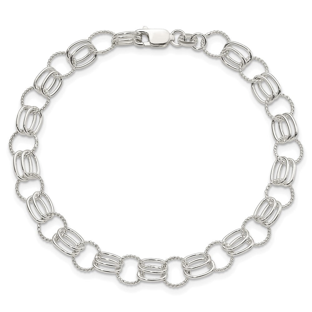 Sterling Silver Link Bracelet
