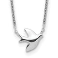 Sterling Silver Dove 16 Inch Necklace