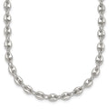 Sterling Silver Polished 4.8mm Puffed Mariner Anchor Link Bracelet