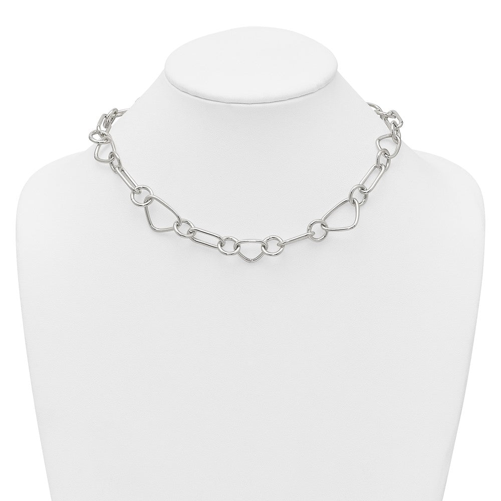 Sterling Silver Polished w/ Ext Fancy Link Bracelet