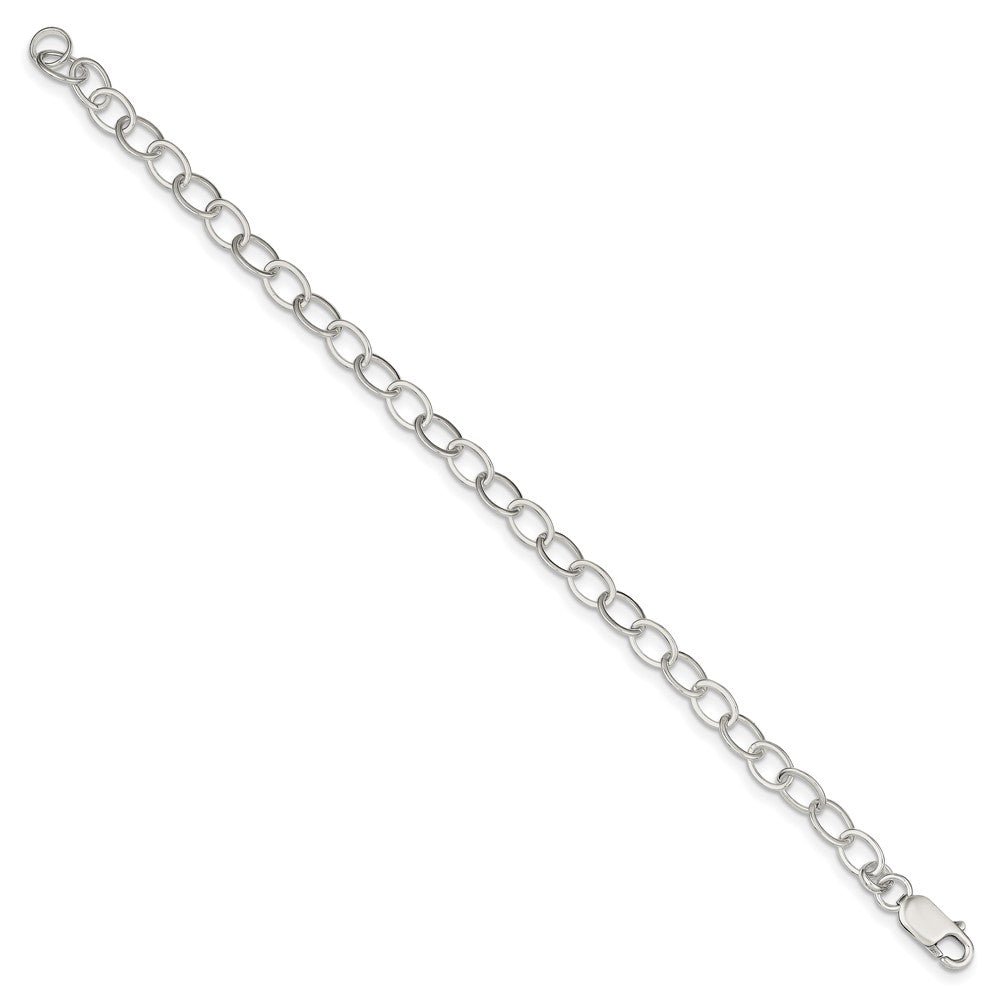 Sterling Silver Fancy Link Bracelet