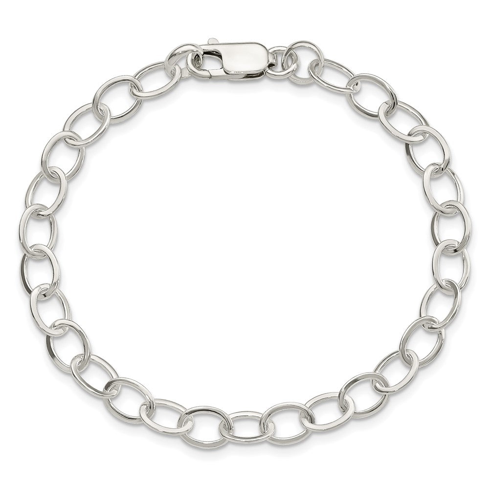 Sterling Silver Fancy Link Bracelet