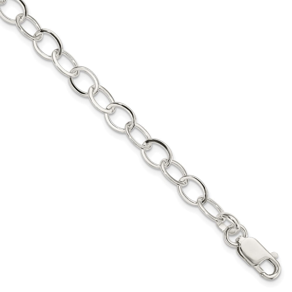 Sterling Silver Fancy Link Bracelet