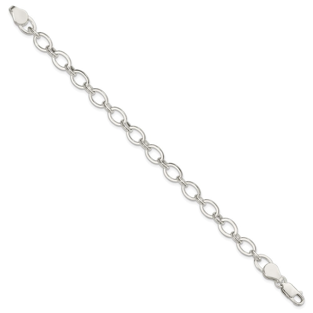 Sterling Silver Fancy Link Bracelet