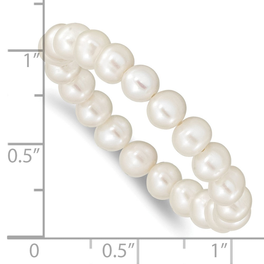 Madi K 5-6mm Freshwater Cultured Pearl Xsmall Stretch Bracelet