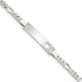 Sterling Silver Baby ID Bracelet