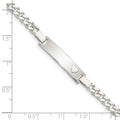 Sterling Silver Baby ID Bracelet
