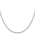 Sterling Silver 4mm Beaded Chain