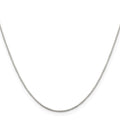 Sterling Silver .6mm Mirror Box Chain