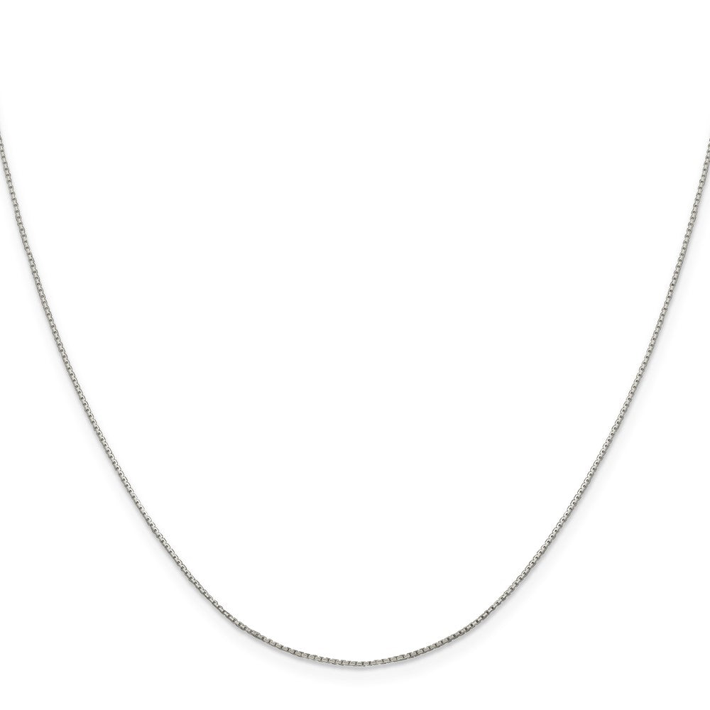 Sterling Silver .6mm 8 Sided Mirror Box Chain