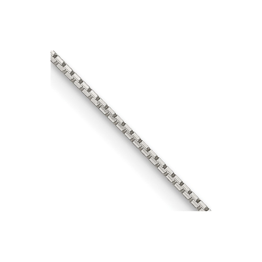 Sterling Silver .6mm 8 Sided Mirror Box Chain