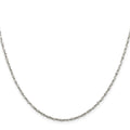 Sterling Silver 1.8mm Twisted Serpentine Chain
