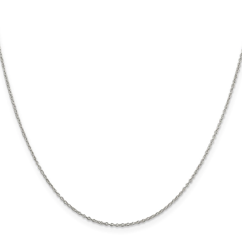 Sterling Silver 1.10mm Forzantine Cable Chain