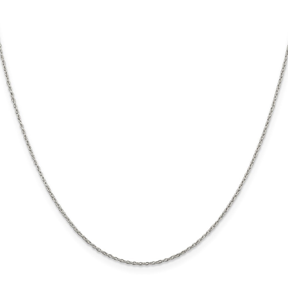 Sterling Silver 1.30mm Forzantine Cable Chain w/ ext.