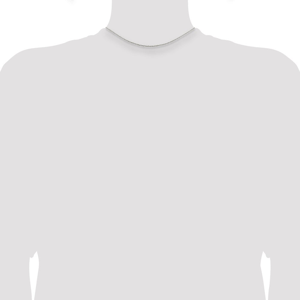 Sterling Silver 1.25mm Loose Rope Chain