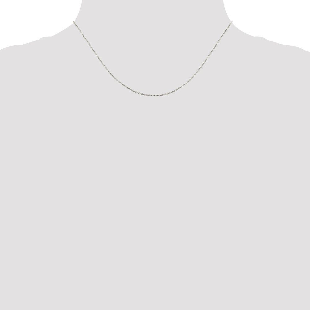 Sterling Silver 1mm Flat Link Cable Chain