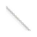 Sterling Silver .95mm Forzantine Cable Chain