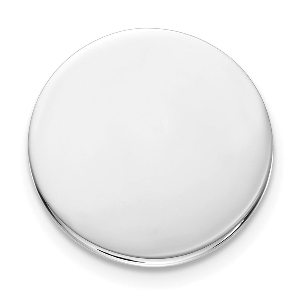 Sterling Silver Rhodium-plated Tie tac