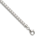 Sterling Silver 4mm D/C Square Franco Chain