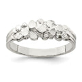 Sterling Silver Nugget Ring