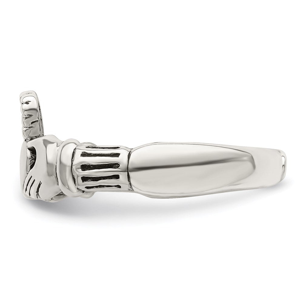 Sterling Silver Claddagh Toe Ring