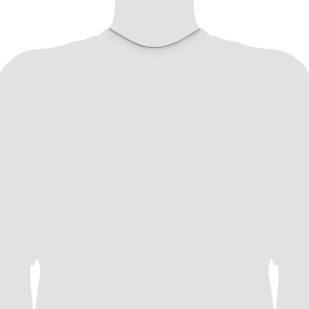 Sterling Silver 1mm Snake Chain