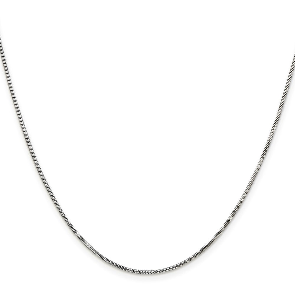 Sterling Silver 1.2mm Snake Chain w/ ext.