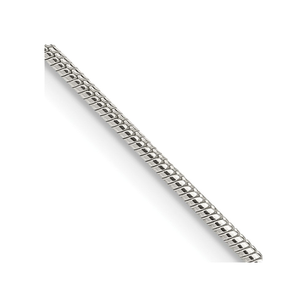 Sterling Silver 1.25mm Snake Chain w/ ext.