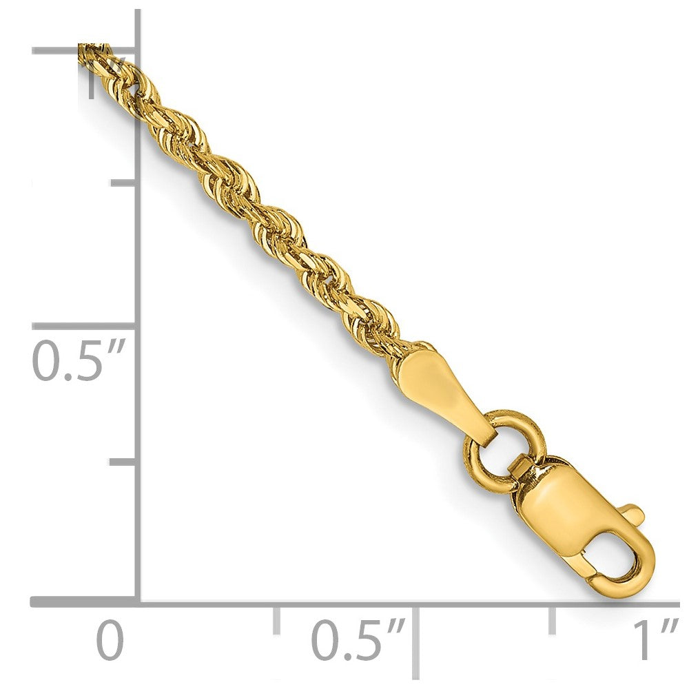 14k 2.0mm D/C Quadruple Rope Chain