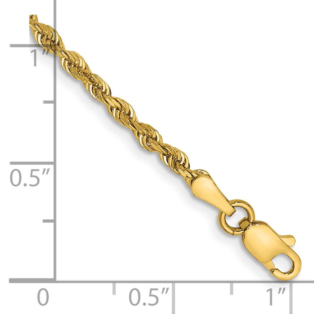 14k 2.25mm D/C Quadruple Rope Chain