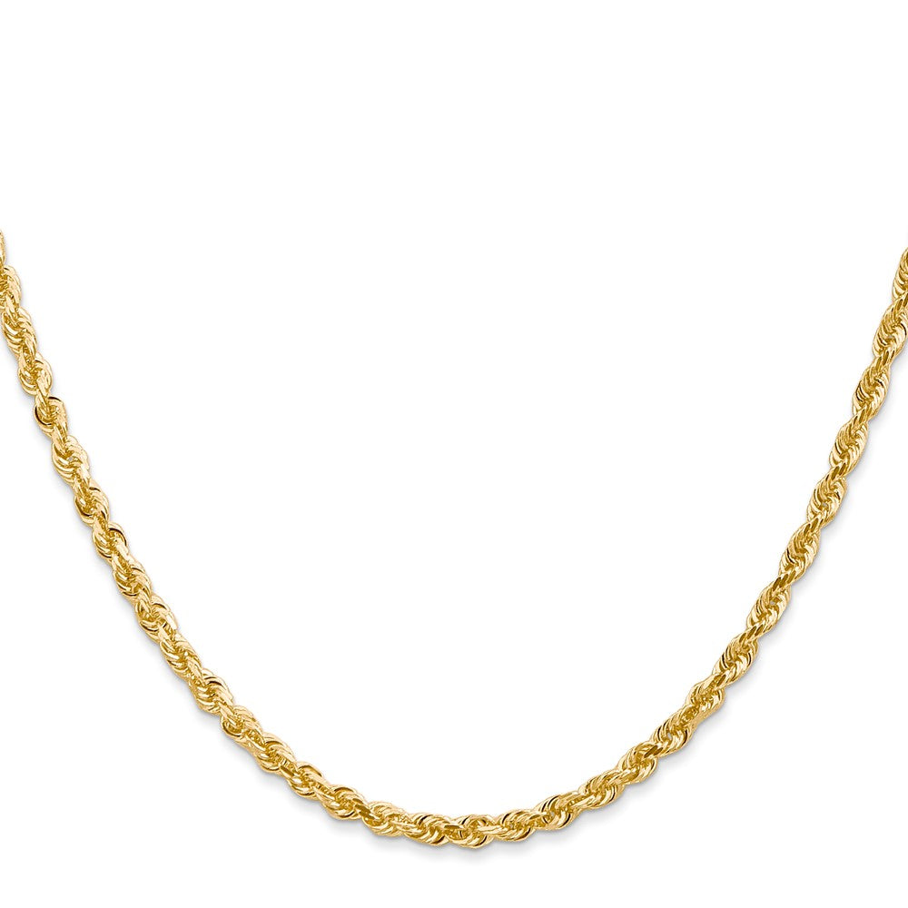 14k 3.0mm D/C Quadruple Rope Chain