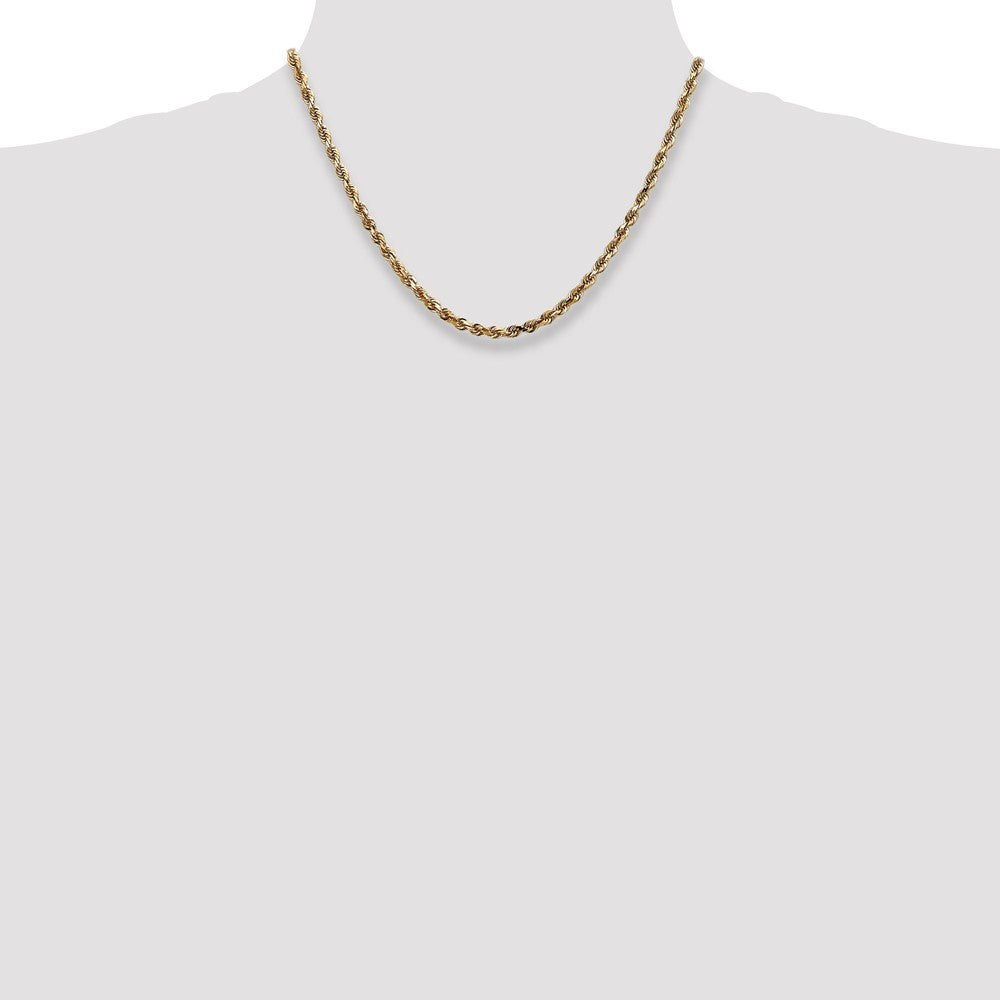 14k 4.0mm D/C Quadruple Rope Chain