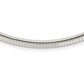 Sterling Silver 4mm Cubetto Necklace