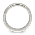 Sterling Silver 6mm Polished Fancy Band