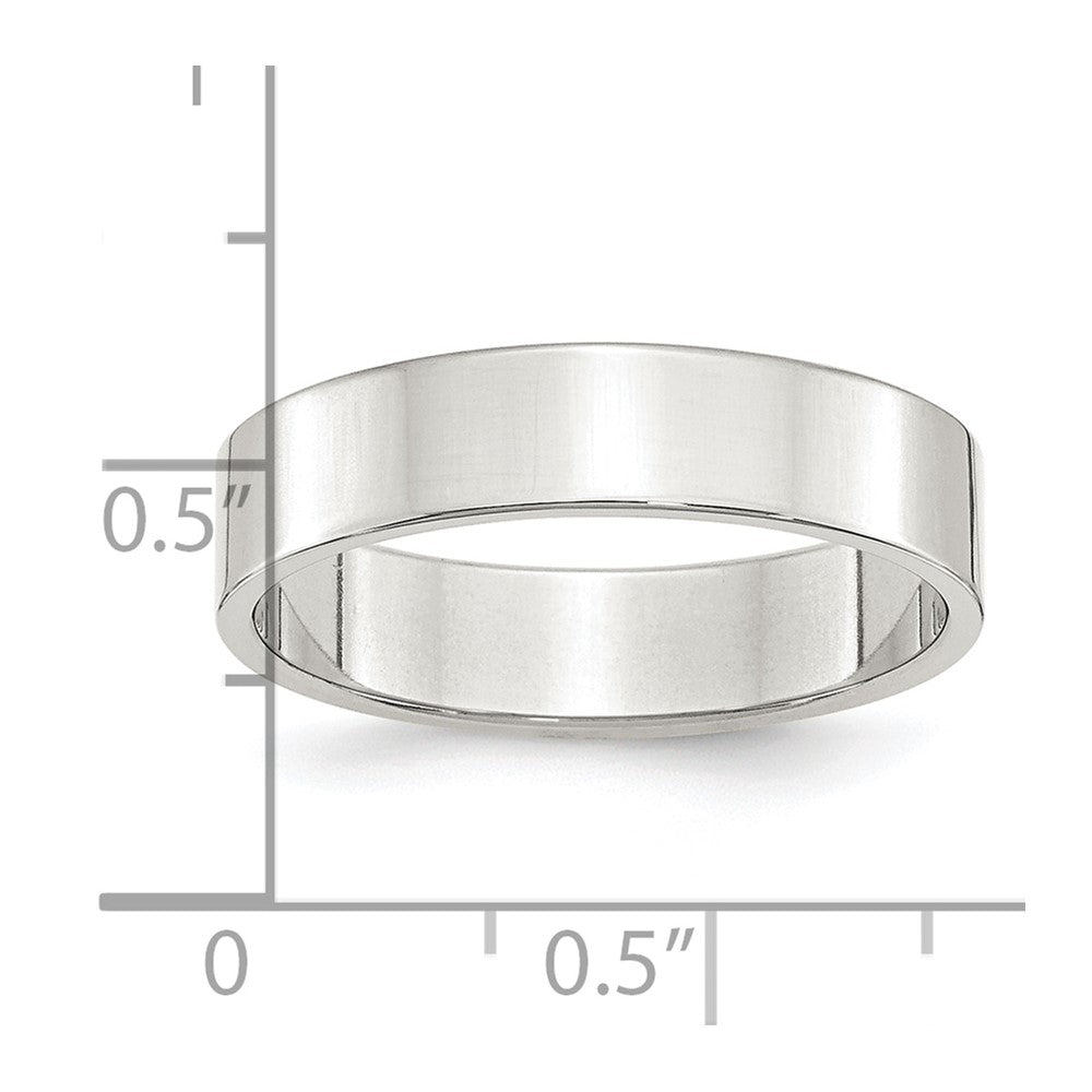 Sterling Silver 5mm Flat Band