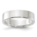 Sterling Silver 5mm Flat Band