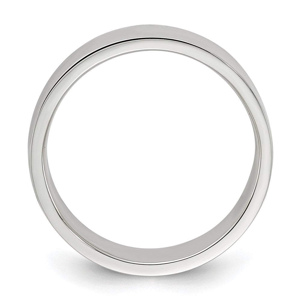 Sterling Silver 6mm Flat Band