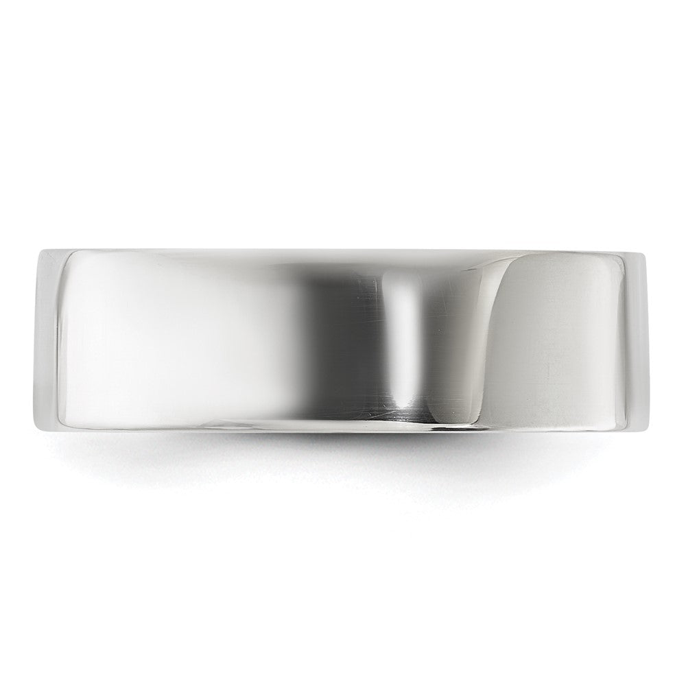 Sterling Silver 6mm Flat Band