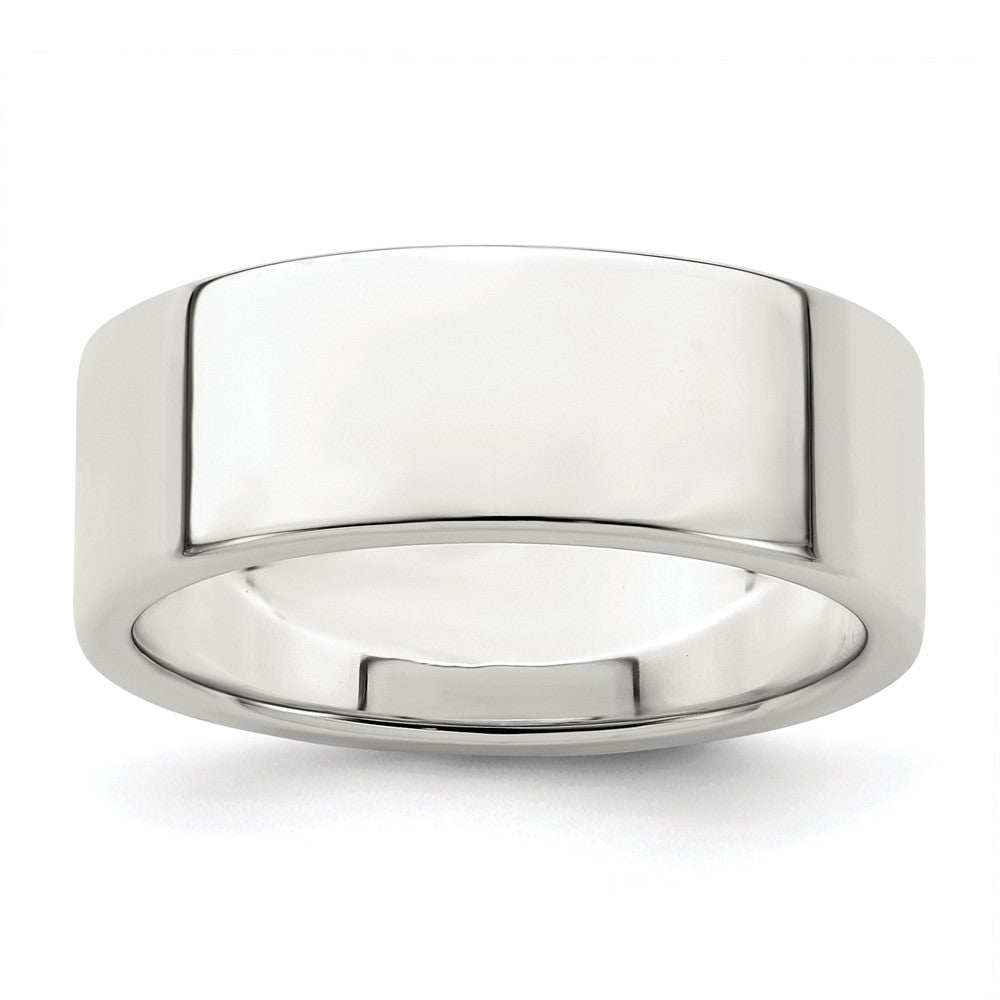 Sterling Silver 7mm Flat Band