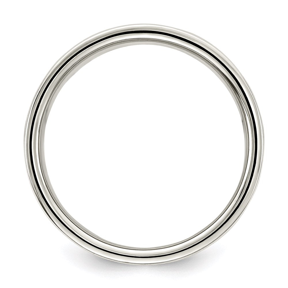 Sterling Silver 9mm Flat Band