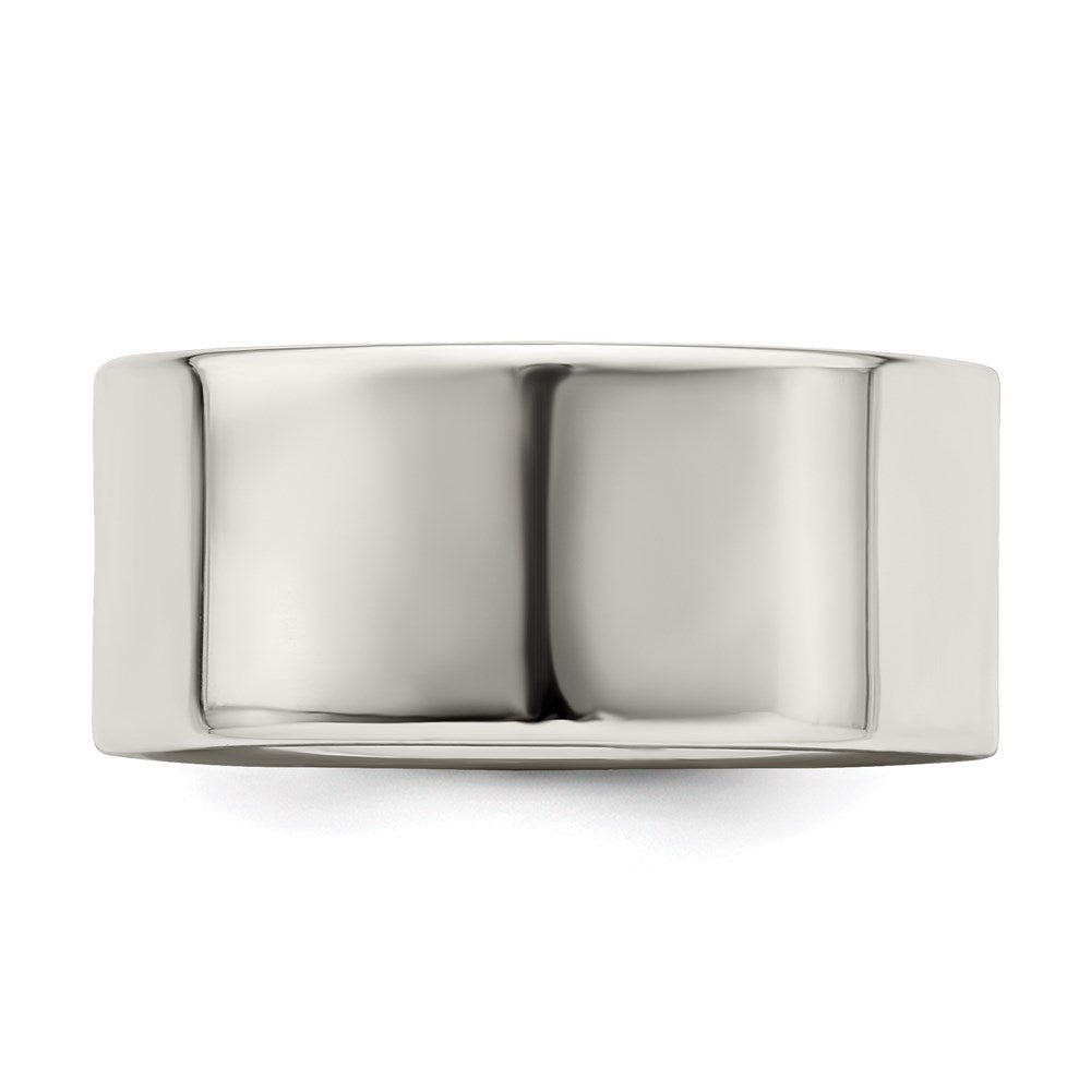 Sterling Silver 9mm Flat Band