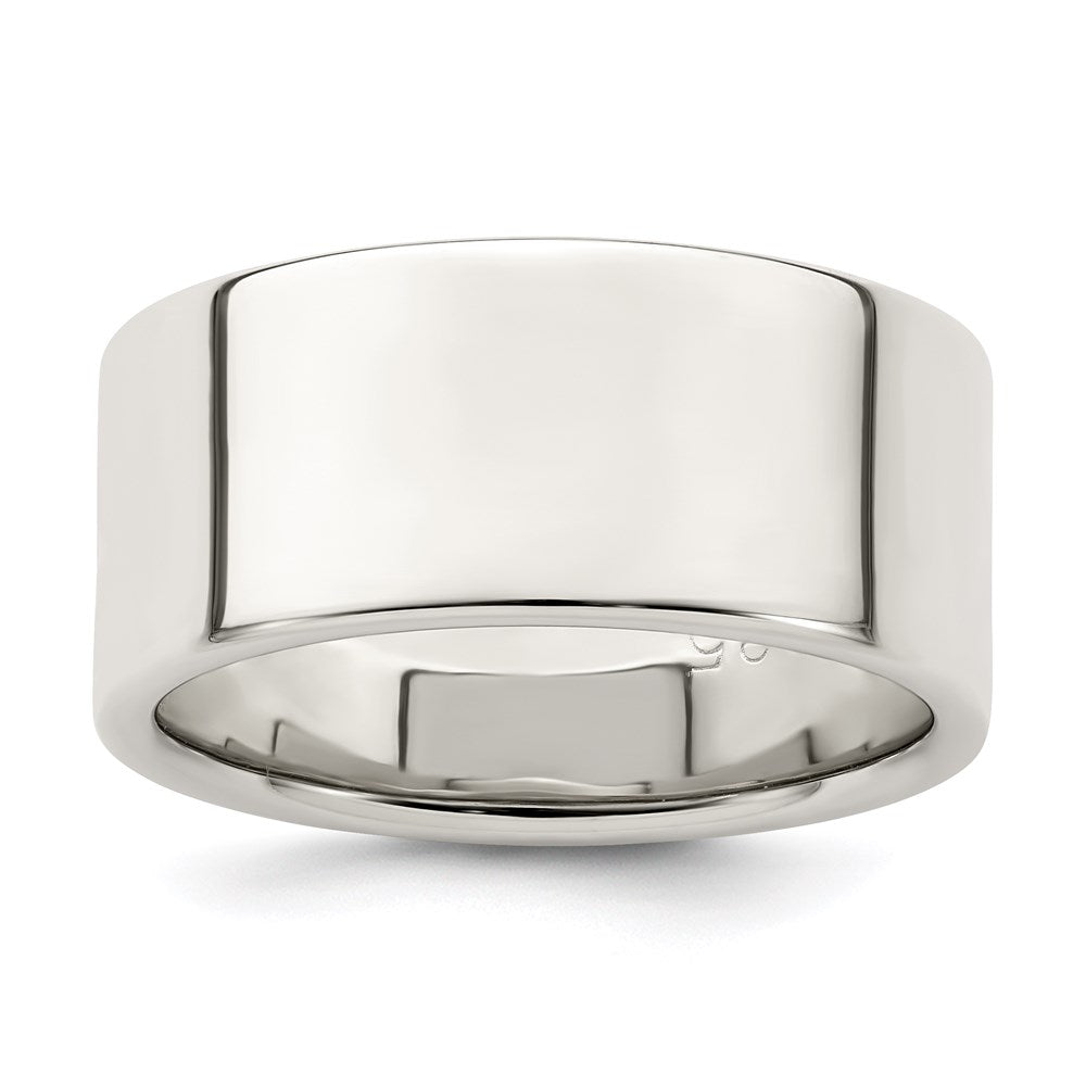 Sterling Silver 9mm Flat Band