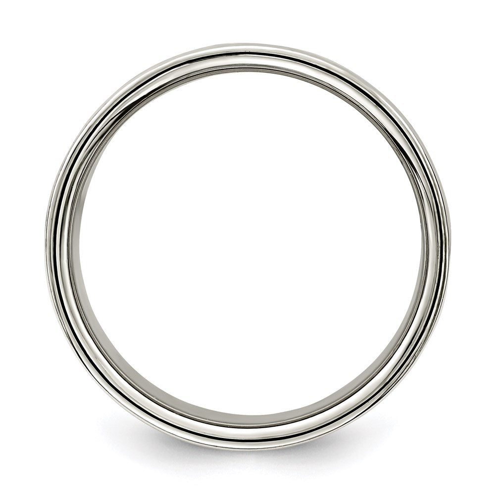 Sterling Silver 10mm Flat Band